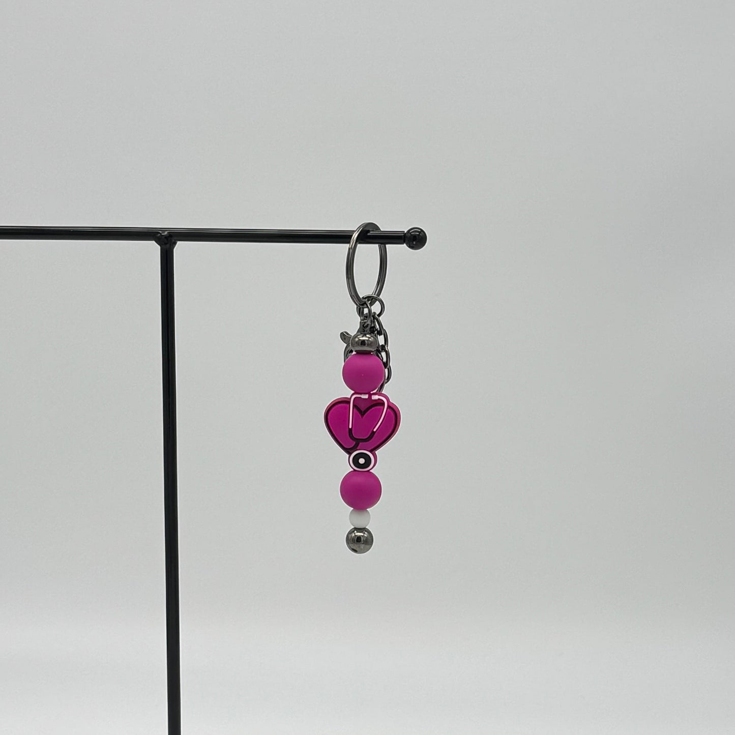 Schlüsselanhänger Medizin - Stethoskop