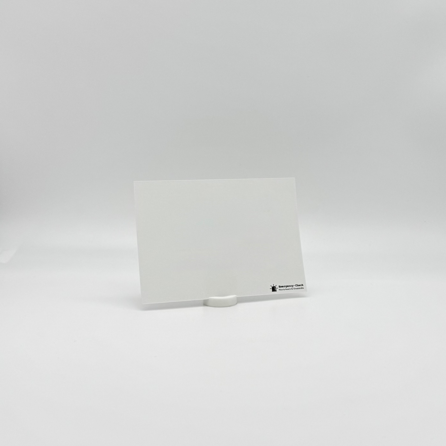 Definition Notfallsanitäterin - Postkarte