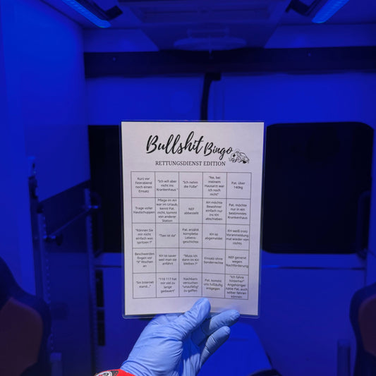 Bullshit Bingo - Rettungsdienst Edition