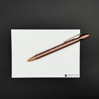 Notfallsanitäter 2025 / Postkarte + Kulli