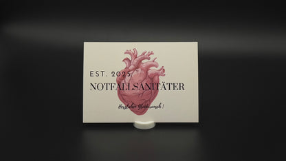 Notfallsanitäter EST. 2025 - Postkarte