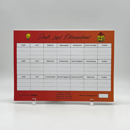 Stadt, Land, Rettungsdienst