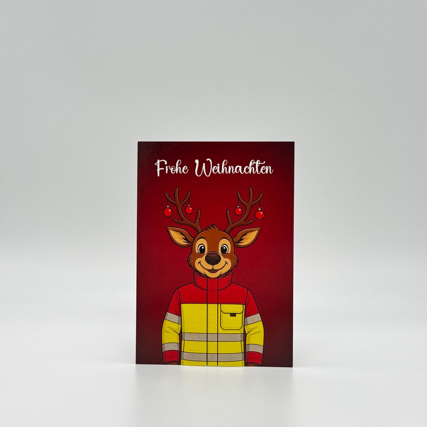 Weihnachtskarte + Weihnachtsbaumschmuck 🚑🎄