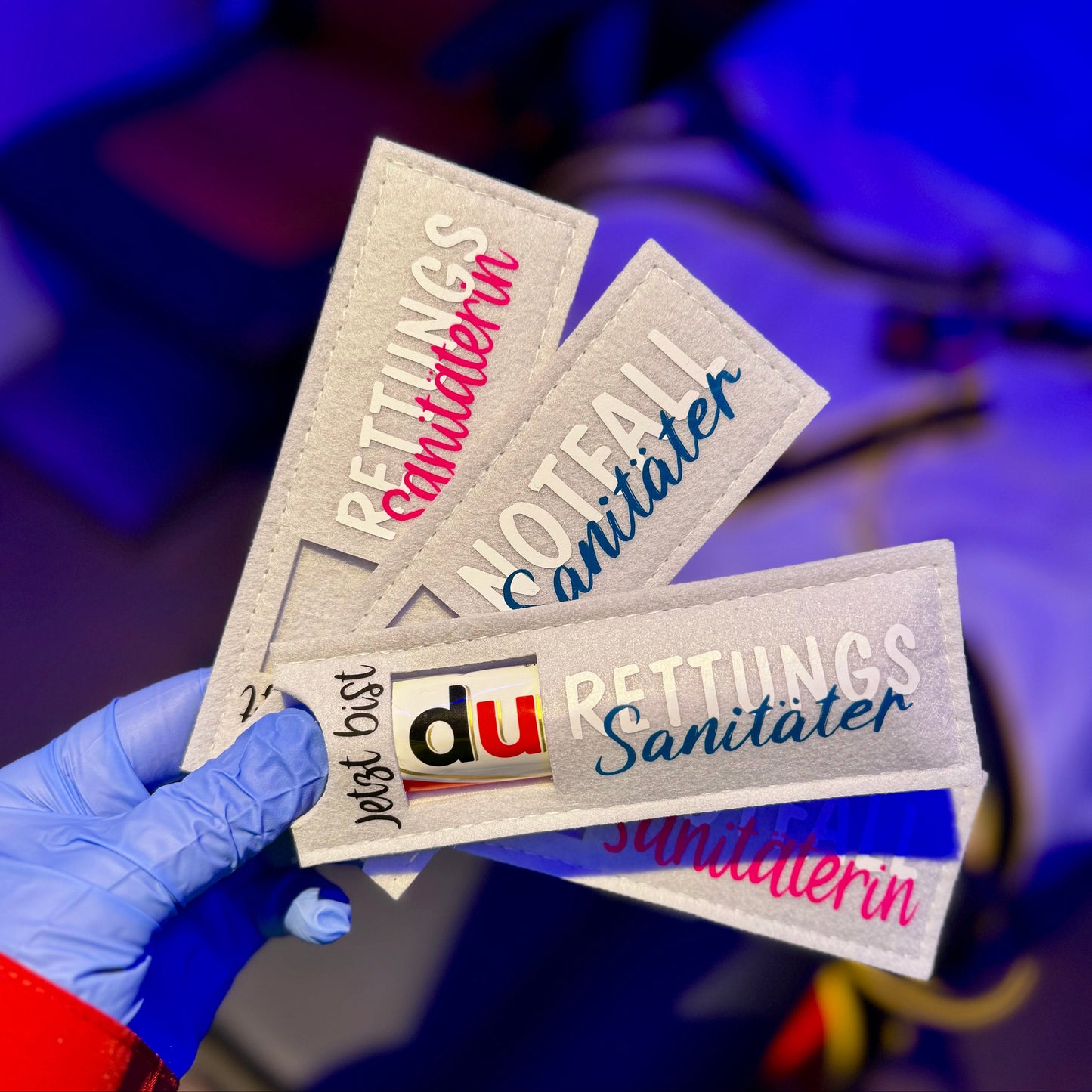 Filzhülle Schokoriegel 🍫🚑 (Auswahl)