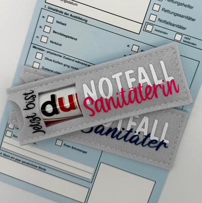 Filzhülle Schokoriegel 🍫🚑 (Auswahl)