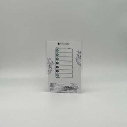 Hosentaschenkarten SAMPLER Schema